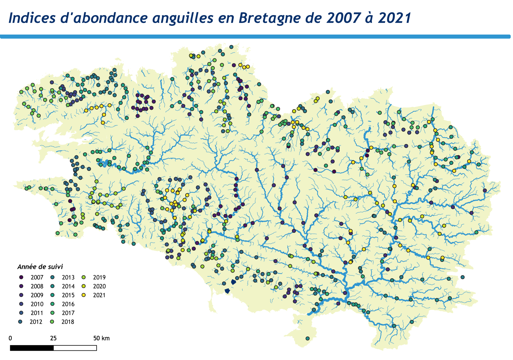 IAang Station Suivi annuel Bretagne 2021