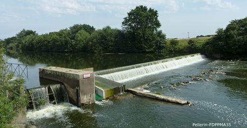 Photo du barrage de Malon (Pellerin-FDPPMA35)